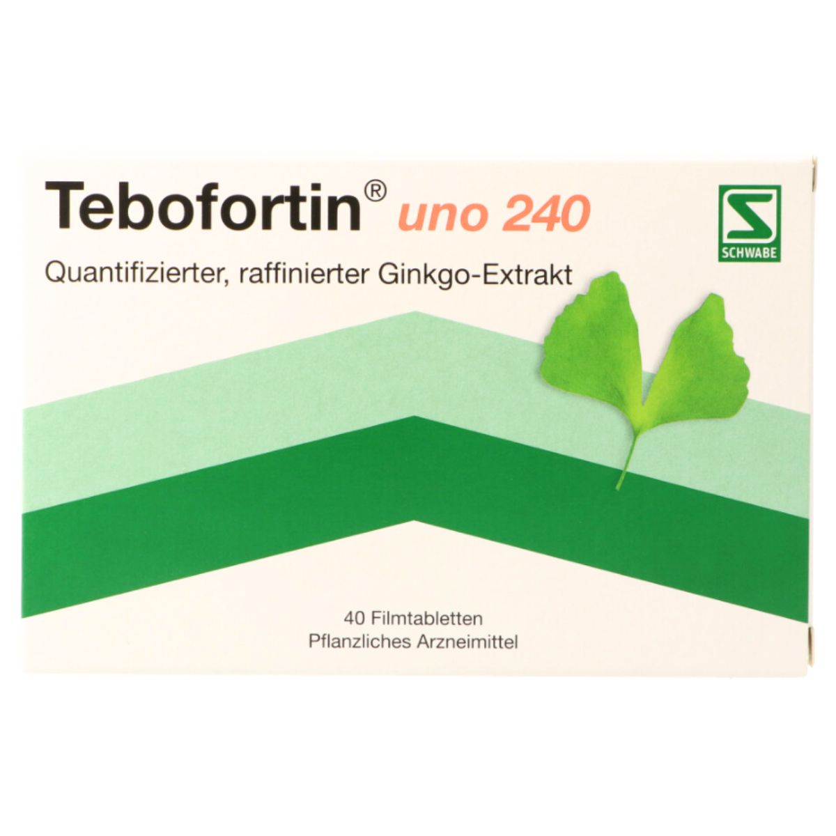 Tebofortin uno Filmtabletten 240 mg 20 Stück Tebofortin uno Filmtabletten 240 mg 20 Stück