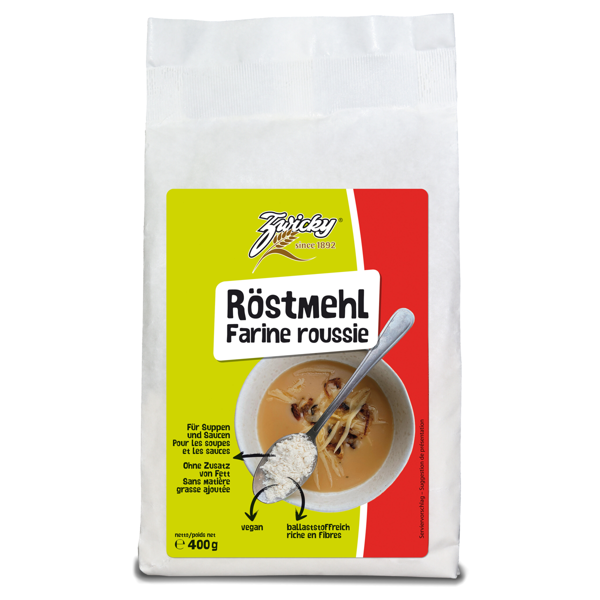 Zwicky Röstmehl 400 g Zwicky Röstmehl 400 g