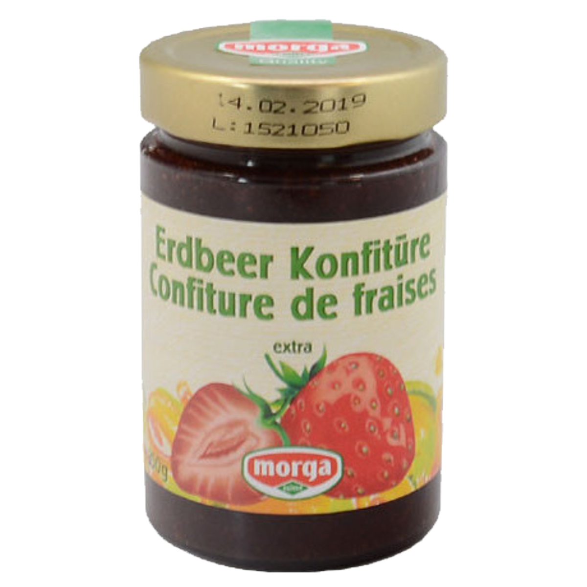 Morga Konfitüre Erdbeer 350 g Morga Konfitüre Erdbeer 350 g
