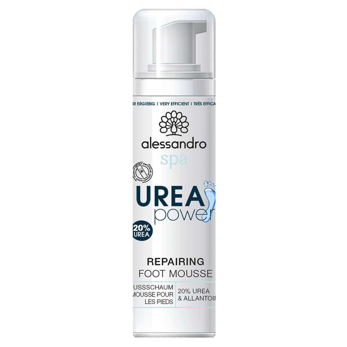 Alessandro Spa Foot Mousse Urea Power 125 ml Alessandro Spa Foot Mousse Urea Power 125 ml