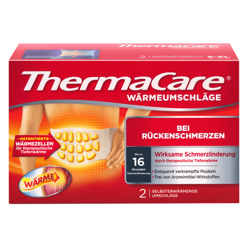 Thermacare Rücken Patch 2 Stück Thermacare Rücken Patch 2 Stück