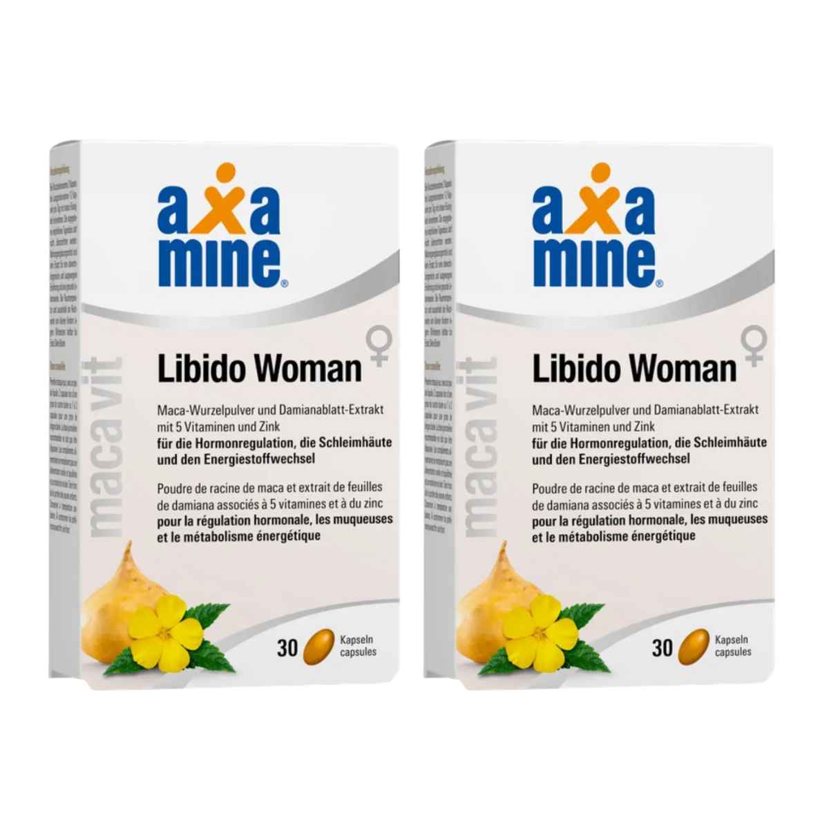 Axamine macaVit Libido Woman Kapseln 2x 30 Stück
