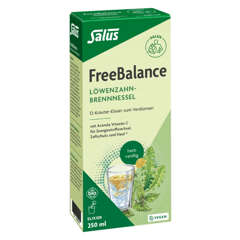 Salus FreeBalance Löwenzahn-Brennnessel Elixier Bio 250 ml Salus FreeBalance Löwenzahn-Brennnessel Elixier Bio 250 ml