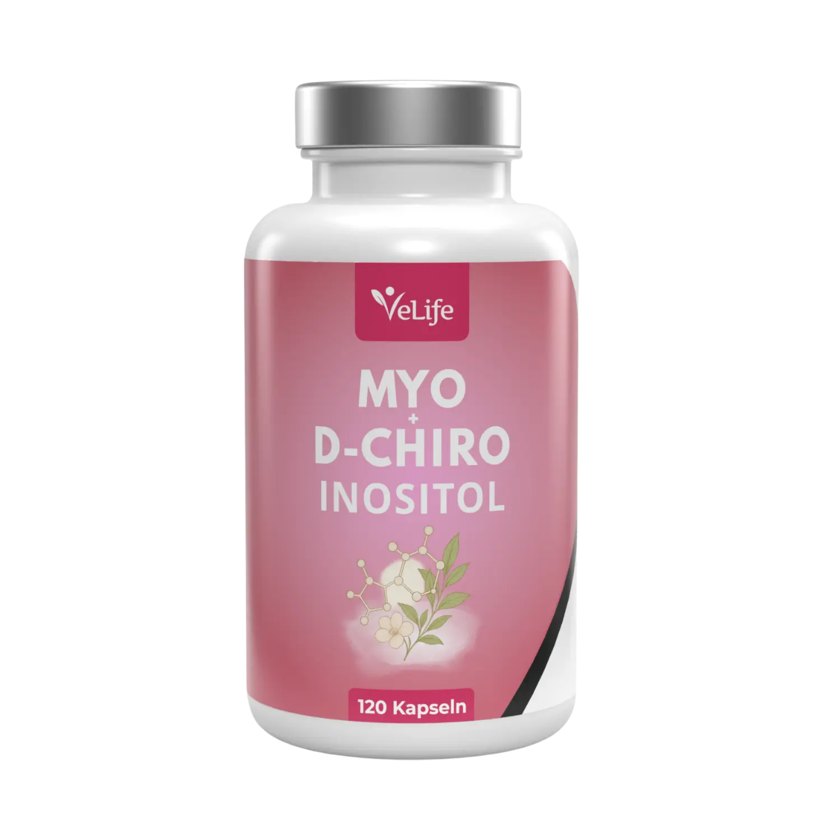 VeLife Inositol Myo und D-Chiro Kapseln 120 Stück