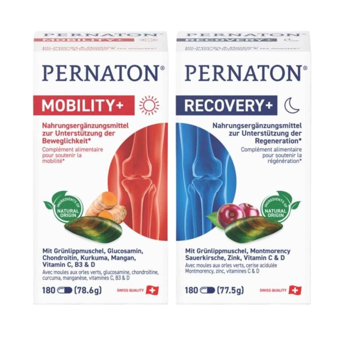 Pernaton Mobility+ & Recovery+ Set 2x 180 Stück