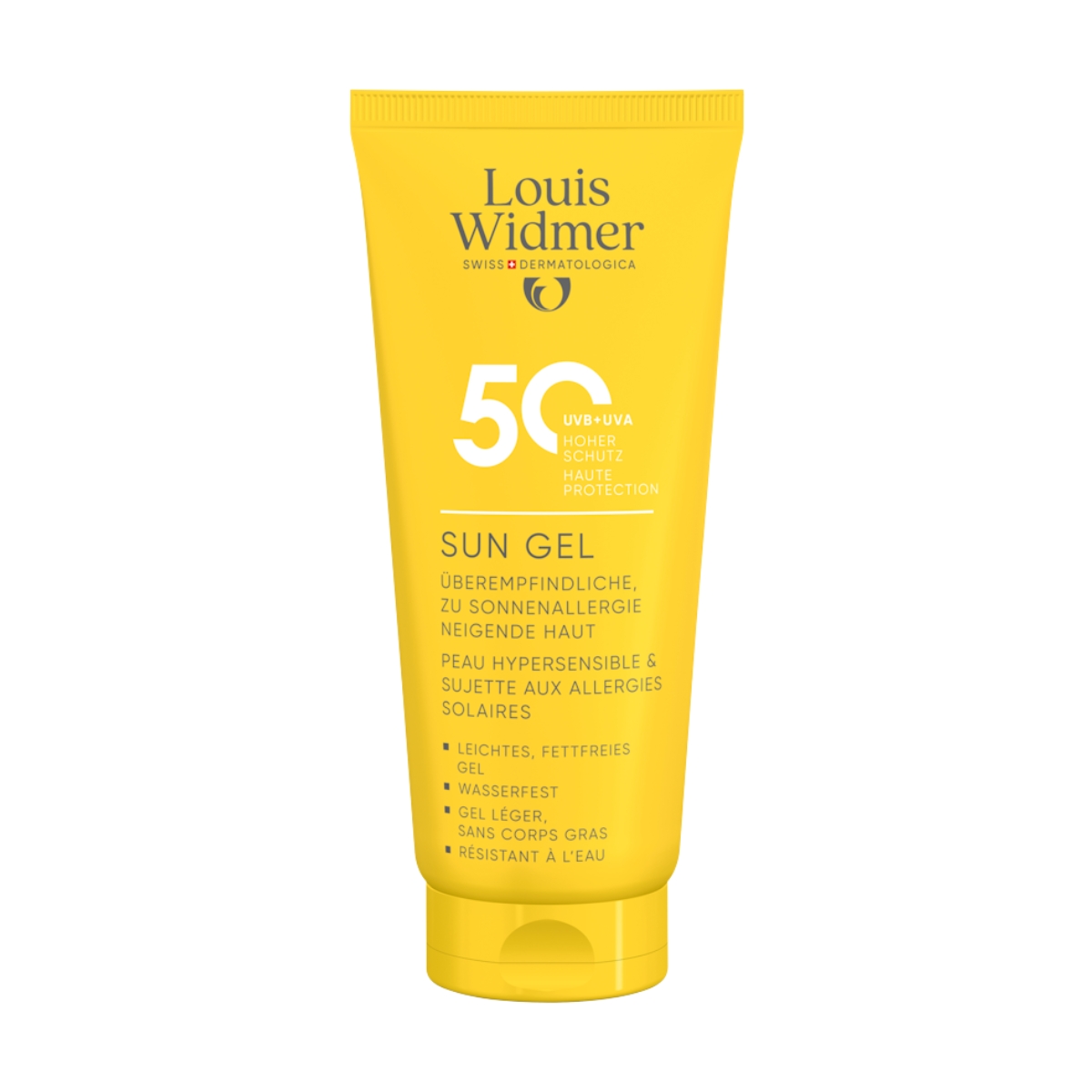 Louis Widmer Sun Gel LSF 50 100 ml mit Parfum