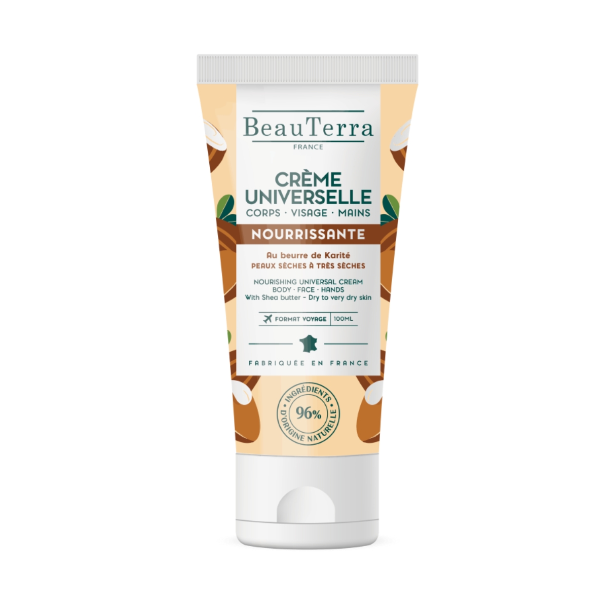 Image of BeauTerra Universalcreme nährend Sheabutter 100 ml