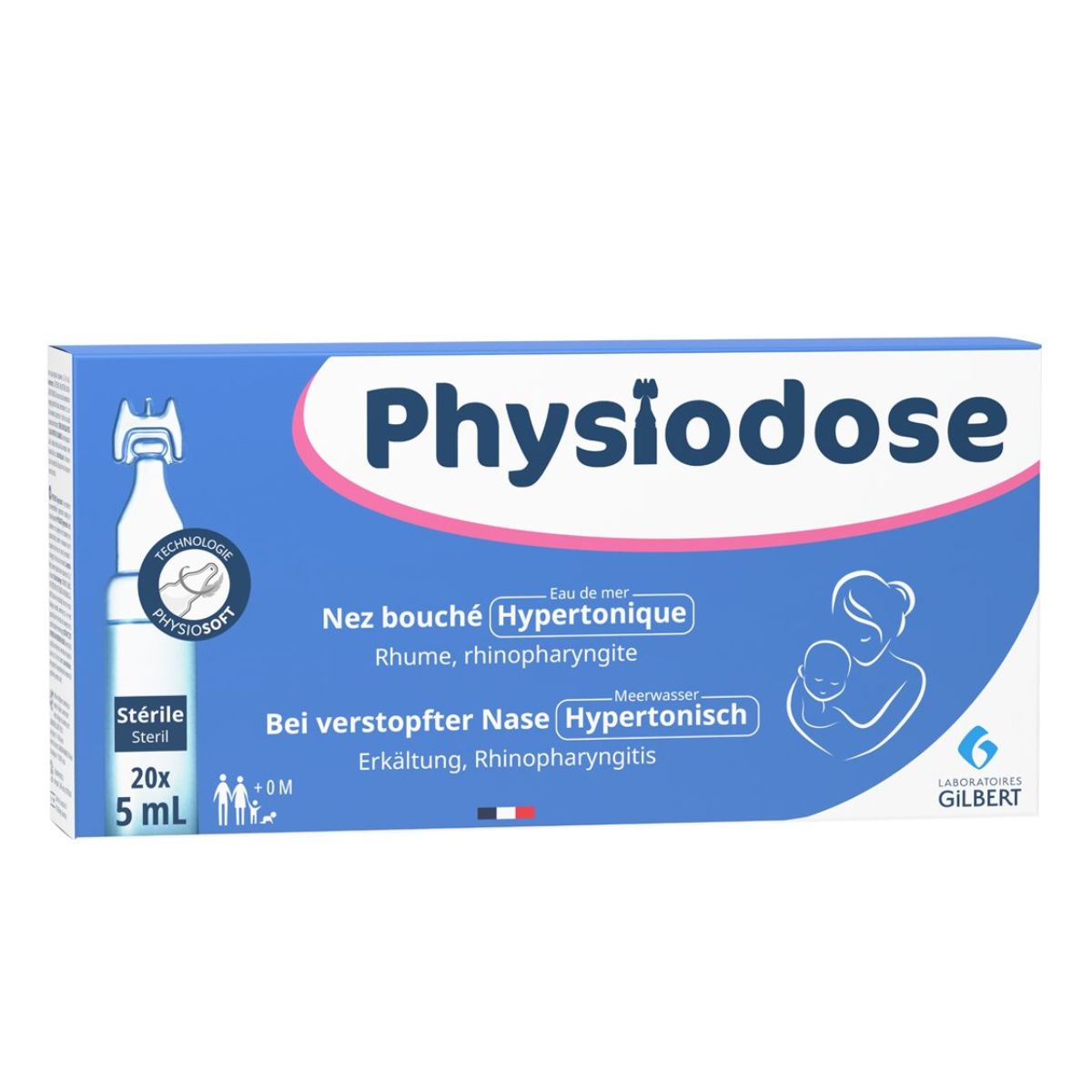 Physiodose hypertonische Meersalzlösung steril 20 x 5 ml