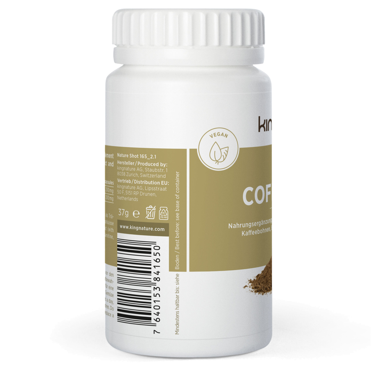 Kingnature Coffea Vida Kapseln 60 Stück Kingnature Coffea Vida Kapseln 60 Stück
