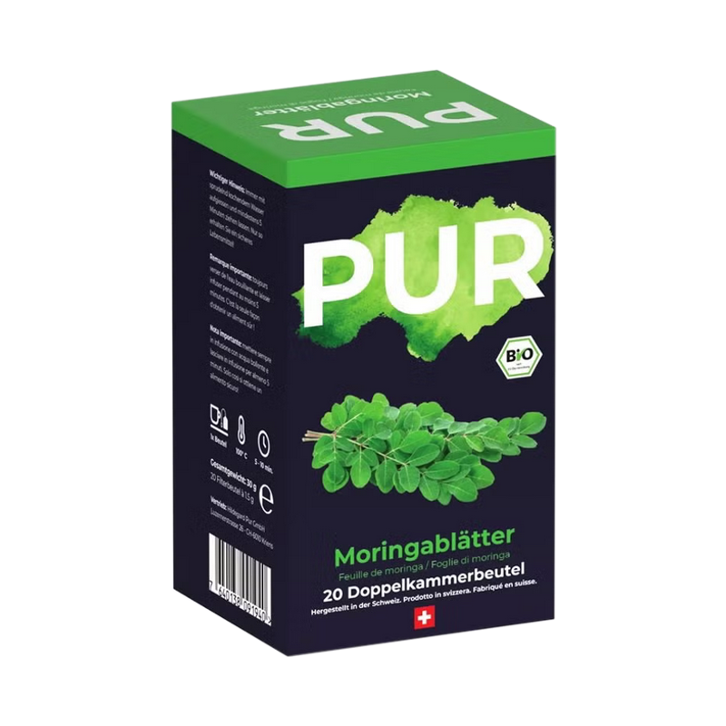PUR Moringablätter Tee 20 Beutel PUR Moringablätter Tee 20 Beutel