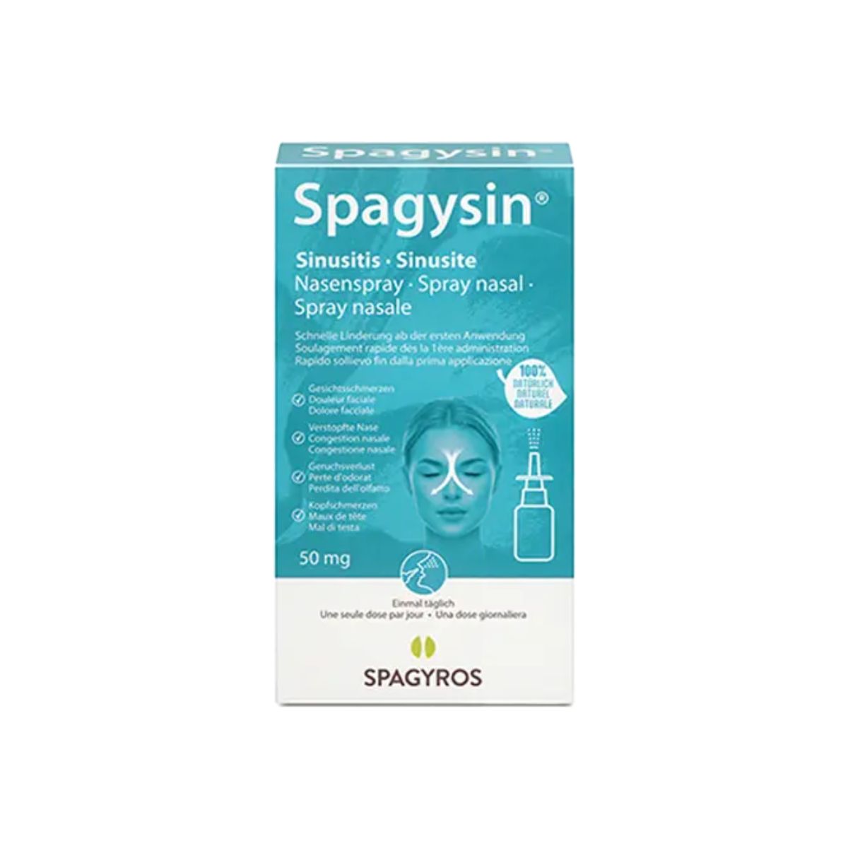 Spagysin Sinusitis Nasenspray 50 mg