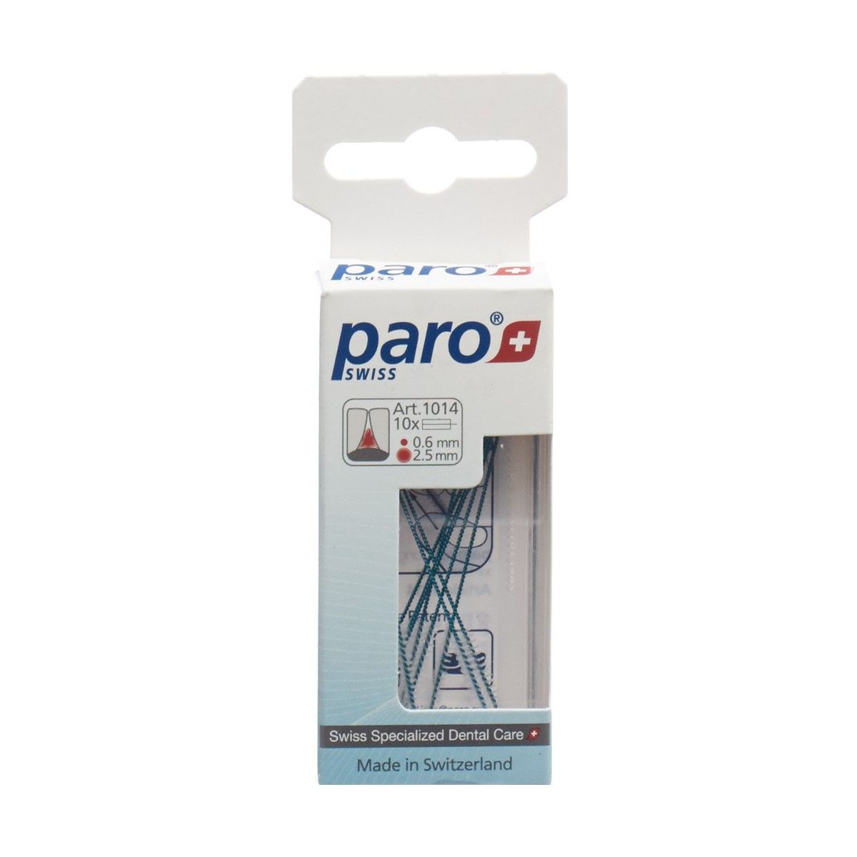 Paro Isola Long 2,5mm xx-fein blau zylindrisch 10 Stück