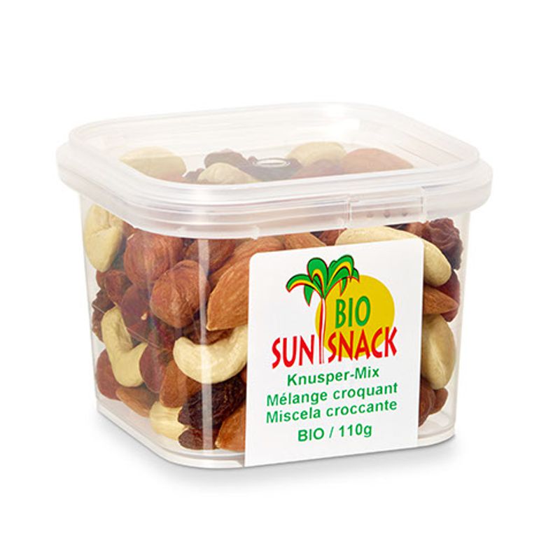 Sun Snack Bio Knusper-Mix 6 Dosen 110 g Sun Snack Bio Knusper-Mix 6 Dosen 110 g