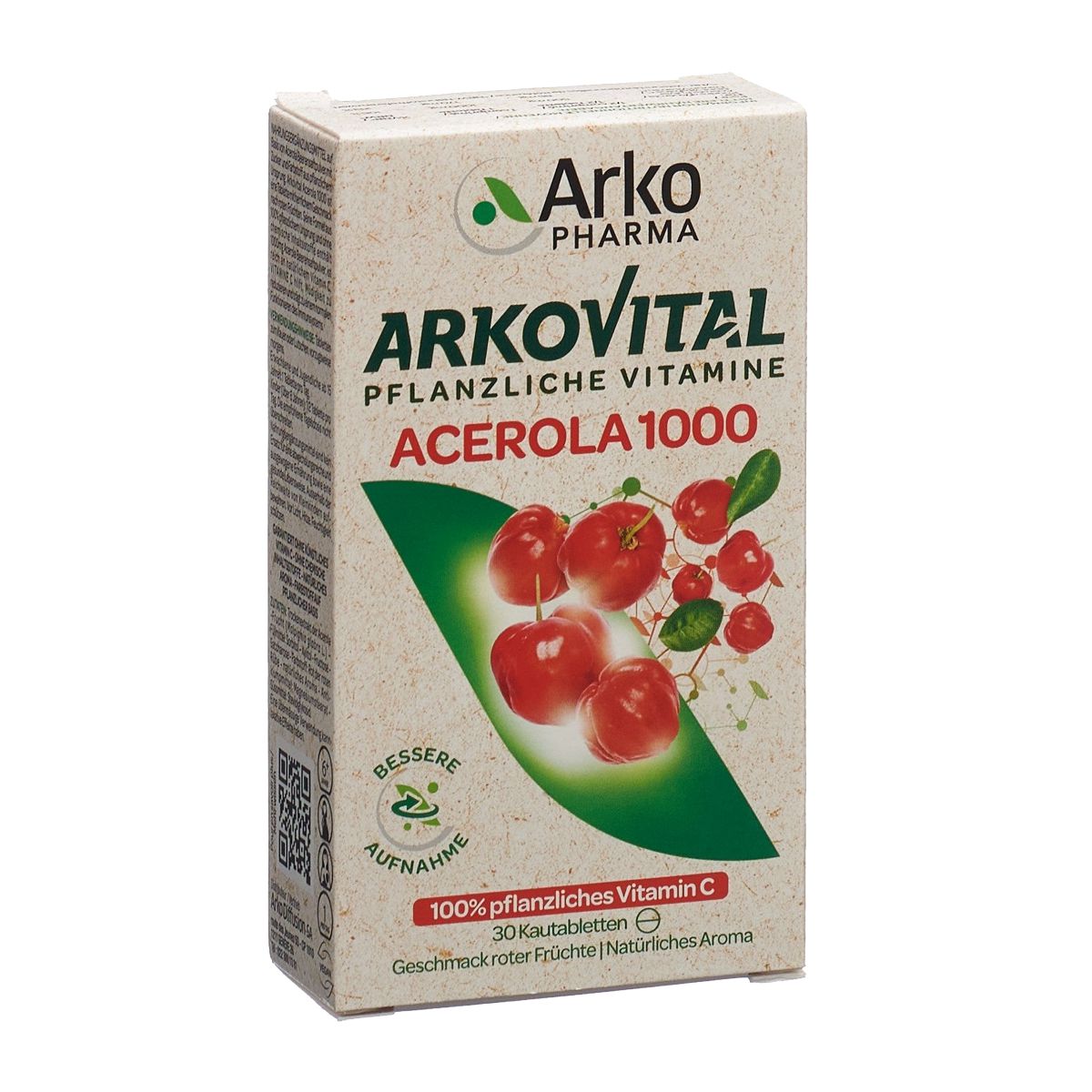 Arkovital Acerola 1000 Vitamin C 30 Stück Arkovital Acerola 1000 Vitamin C 30 Stück
