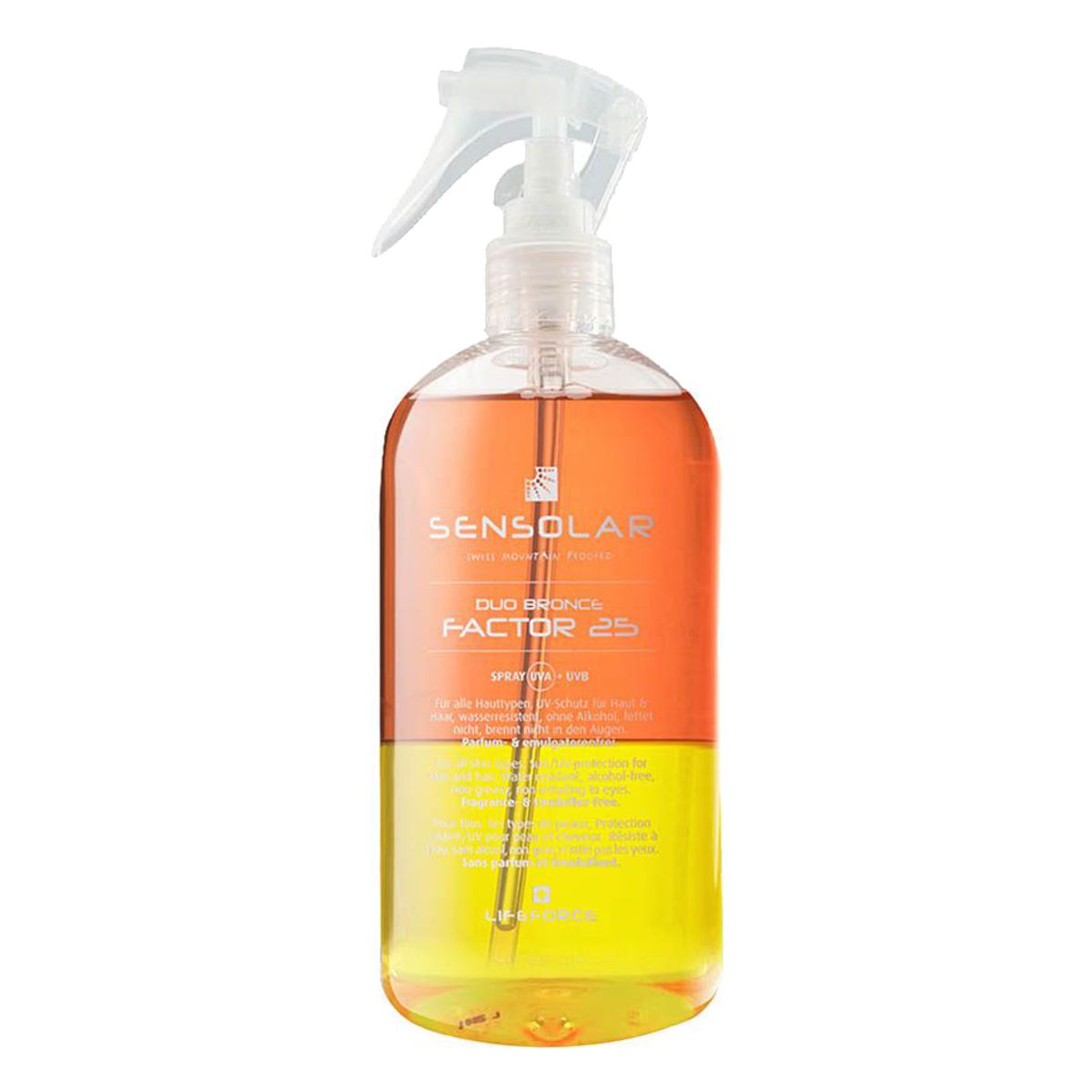 Sensolar Sonnenspray ohne Emulgator LSF 25 400 ml Sensolar Sonnenspray ohne Emulgator LSF 25 400 ml