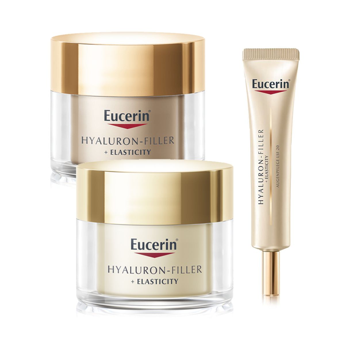 Eucerin Hyaluron-Filler + Elasticity Eye Set Angebot Eucerin Hyaluron-Filler + Elasticity Eye Set Angebot