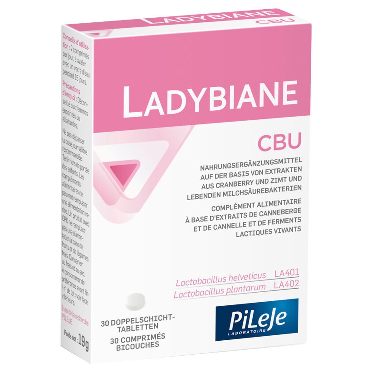 Ladybiane CBU Schichttabletten 30 Stück Ladybiane CBU Schichttabletten 30 Stück