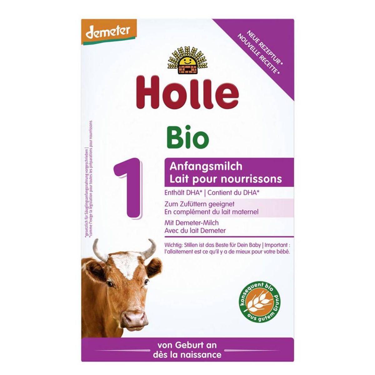 Holle Bio-Anfangsmilch 1 400 g neue Rezeptur Holle Bio-Anfangsmilch 1 400 g neue Rezeptur
