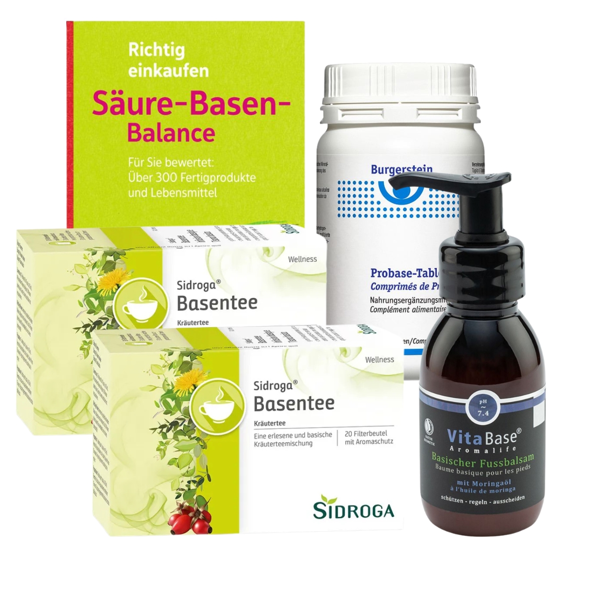 SÄURE-BASEN Balance Kurpackung mit Vital Fusspflege SÄURE-BASEN Balance Kurpackung mit Vital Fusspflege