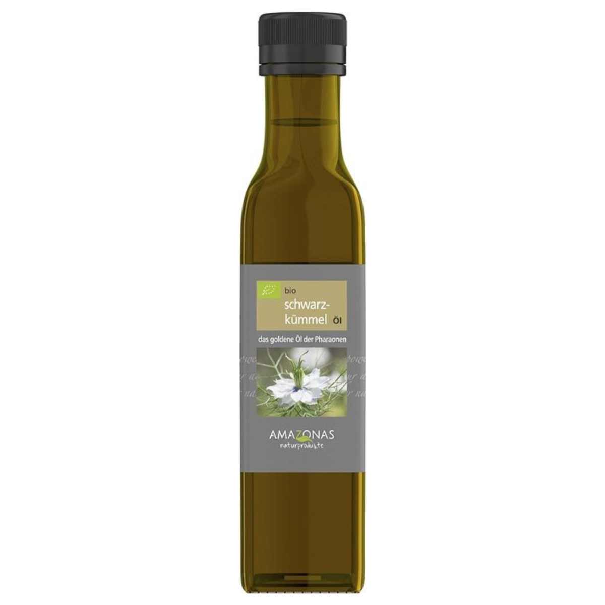 Amazonas huile de cumin noir 100% bio Egypte 100 ml Amazonas huile de cumin noir 100% bio Egypte 100 ml
