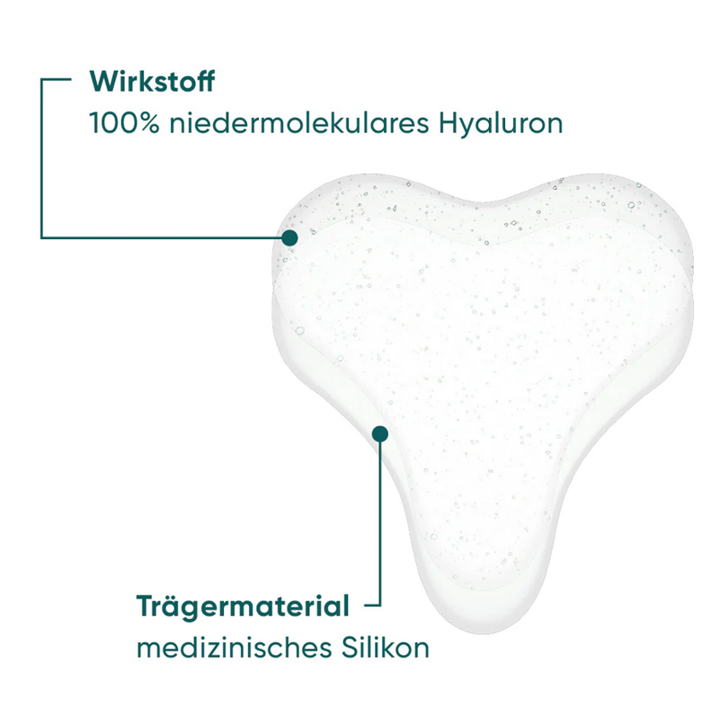Apricot wiederverwendbares Anti-Falten-Dekolleté-Pad Hyaluron Apricot wiederverwendbares Anti-Falten-Dekolleté-Pad Hyaluron