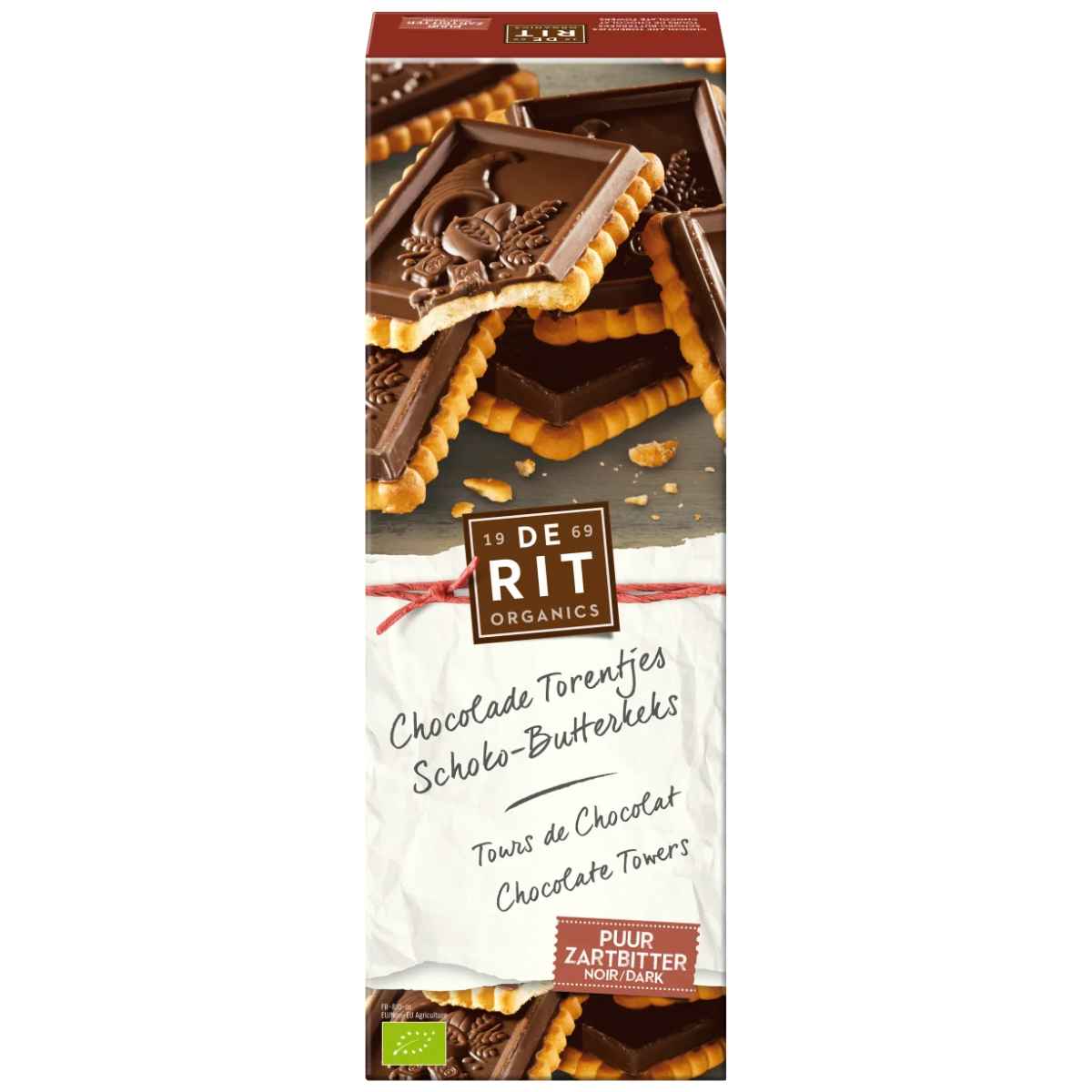 De Rit Schoko-Butterkeks De Rit Schoko-Butterkeks mit Zartbitterschokolade
