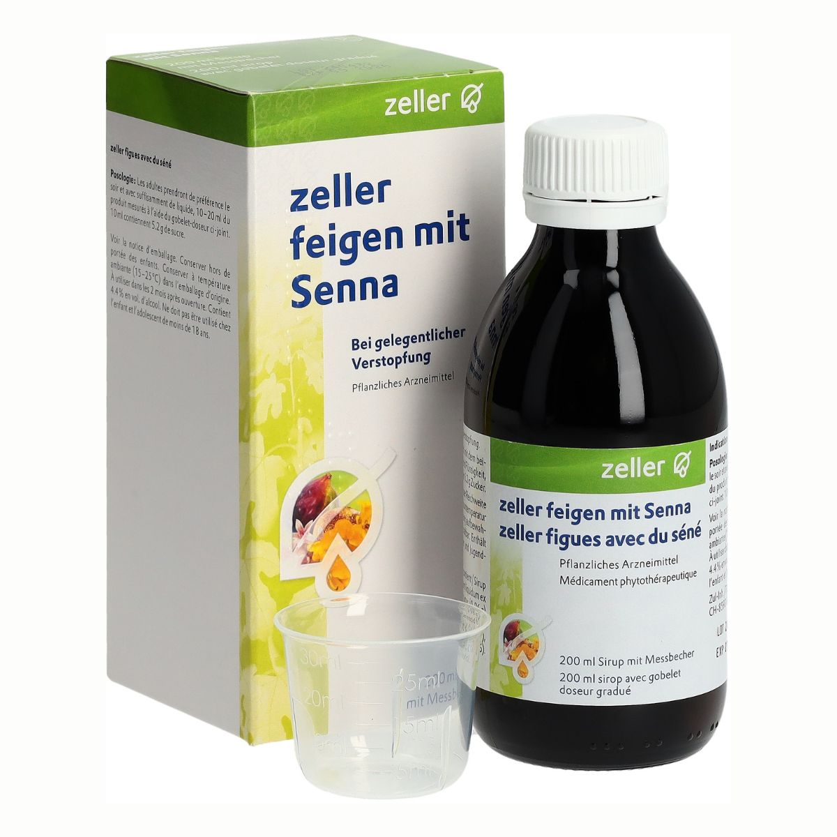 ZELLER Feigen mit Senna Sirup 200 ml
