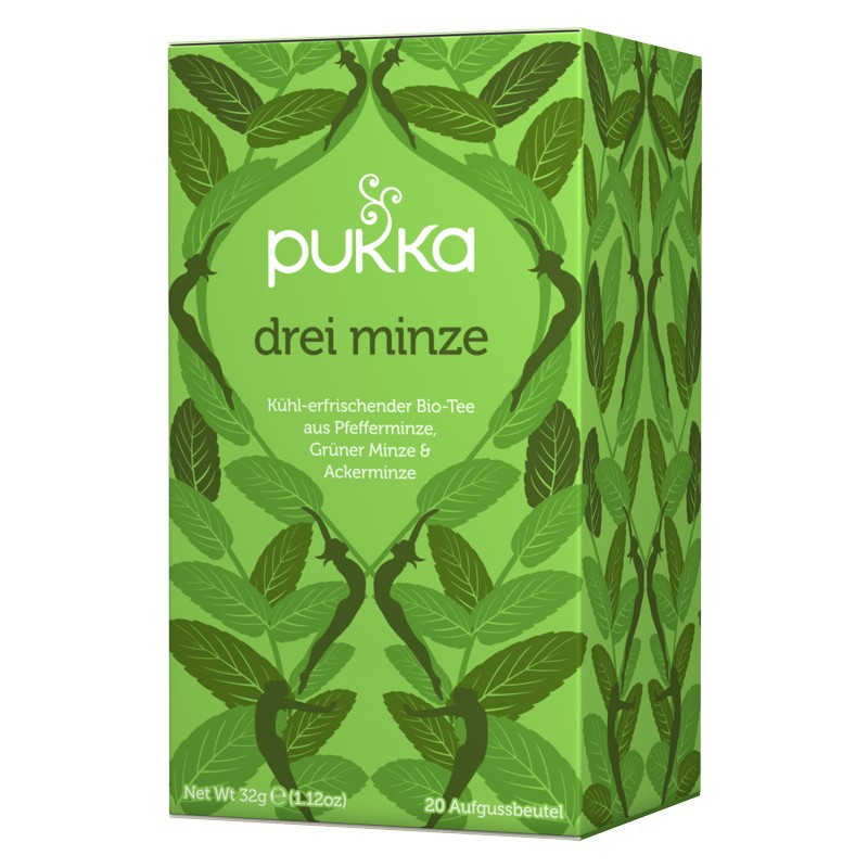 PUKKA Drei Minze Tee Bio 20 Beutel PUKKA Drei Minze Tee Bio 20 Beutel