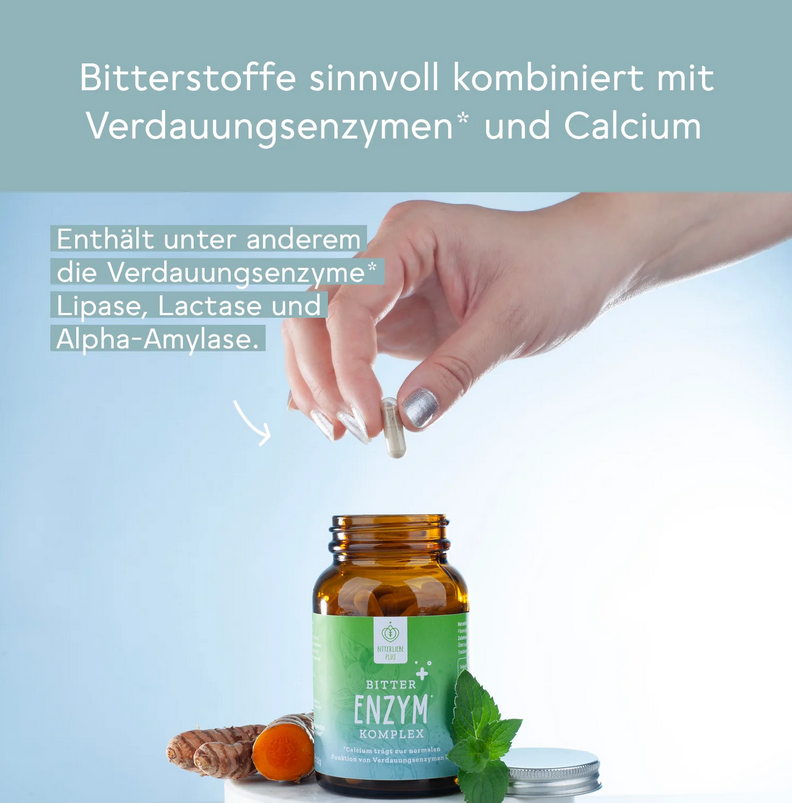 Bitterliebe Plus Enzym Komplex Kapseln 90 Stück  Bitterliebe Plus Enzym Komplex Kapseln 90 Stück
