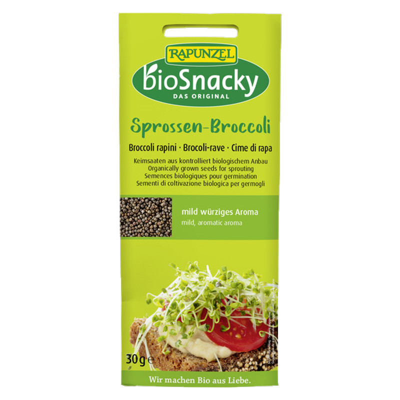 Biosnacky Sprossen-Broccoli Beutel 30 g Biosnacky Sprossen-Broccoli Beutel 30 g