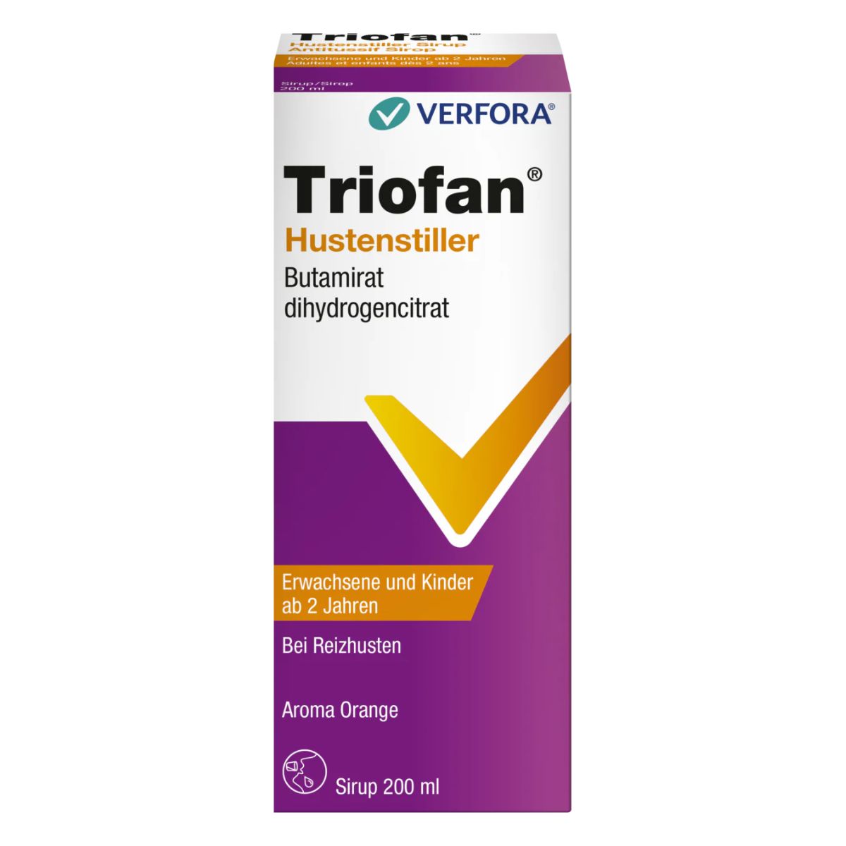Triofan Hustenstiller Sirup 200 ml