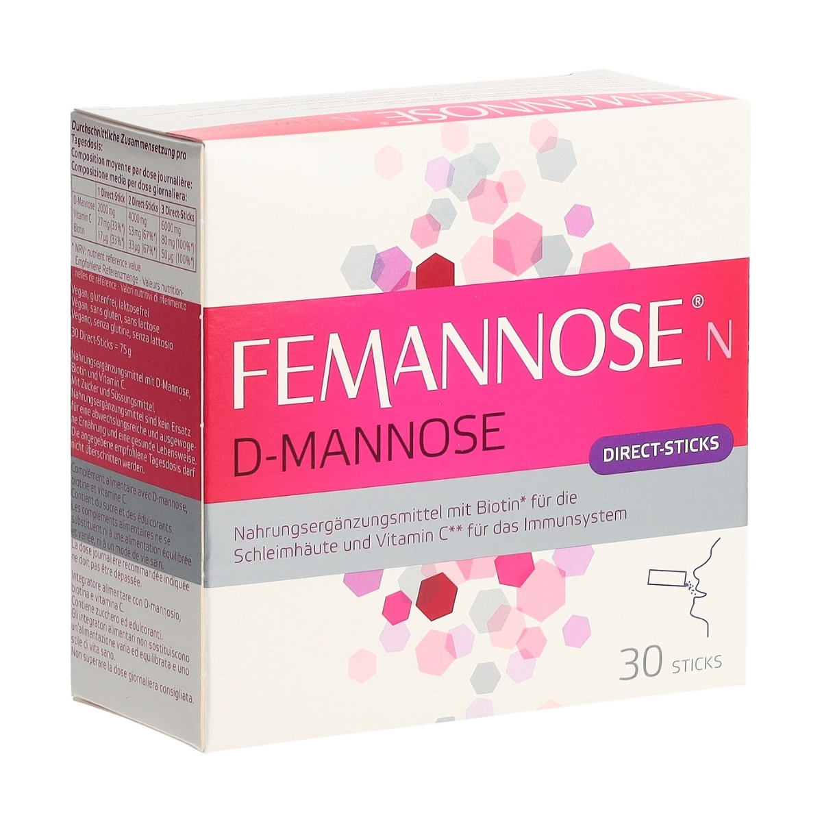 Femannose N Direct Stick 30 pièces Femannose N Direct Stick 30 pièces