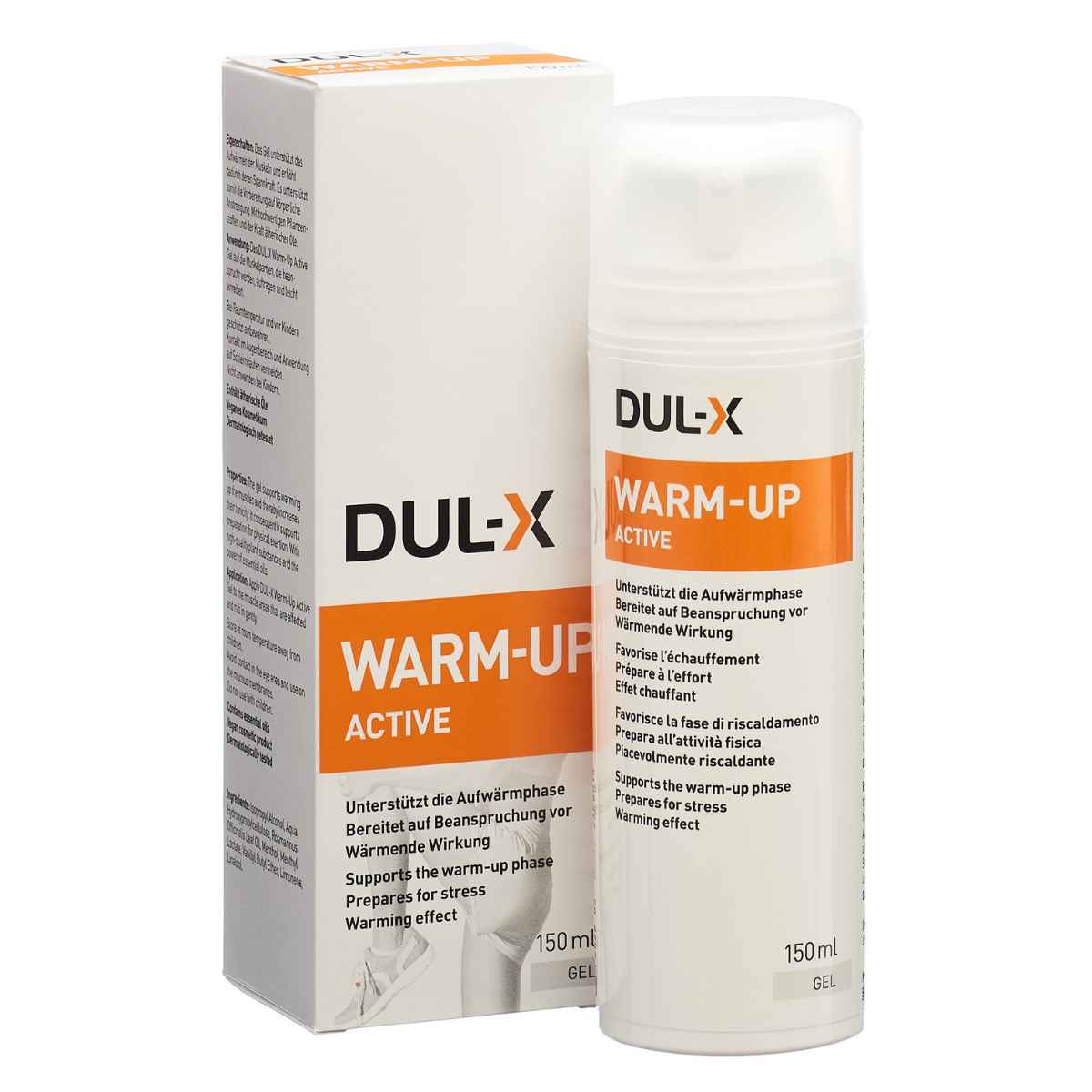 DUL-X Warm-up Active Gel Disp 150 ml DUL-X Warm-up Active Gel Disp 150 ml