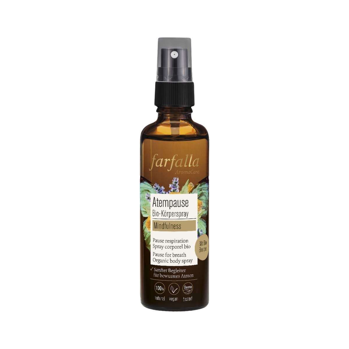 Farfalla Spray corporel bio Respiration 75 ml  Farfalla Spray corporel bio Respiration 75 ml