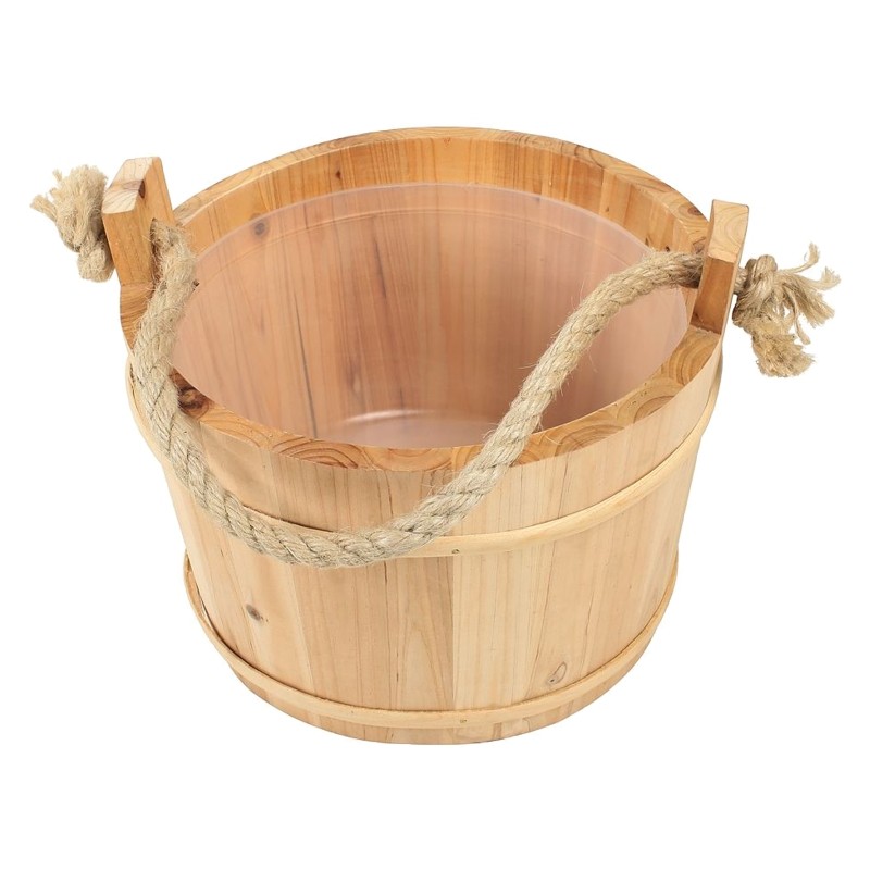 SAUNA Bottich aus Holz mit Kunststoffeinsatz SAUNA Bottich aus Holz mit Kunststoffeinsatz