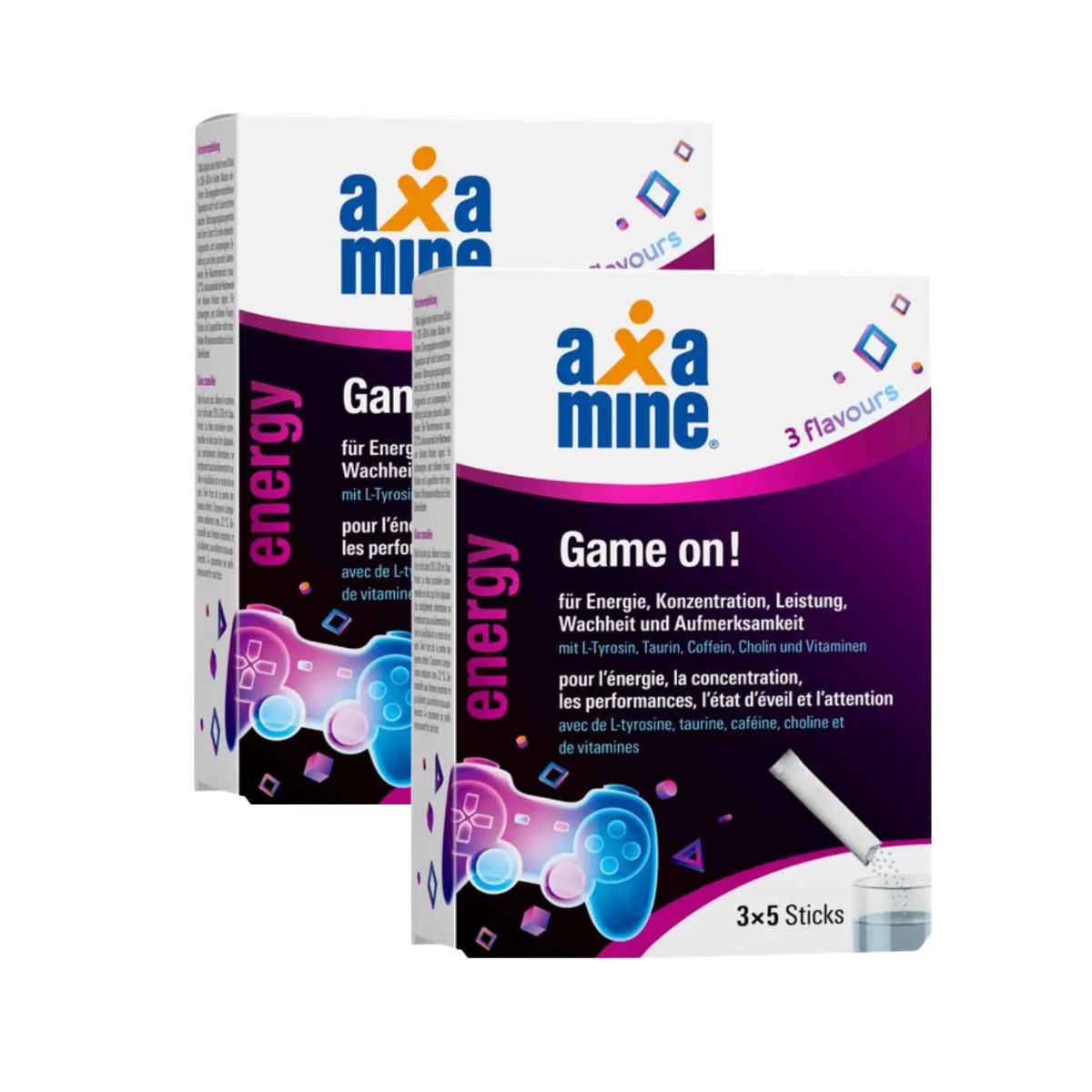 Axamine Game on! Sticks 2 x 15 Stück