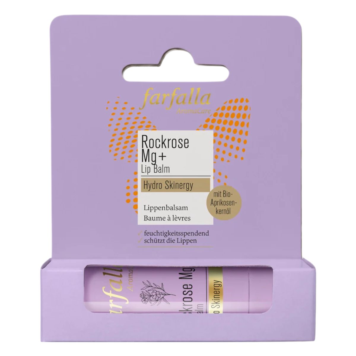 FARFALLA Bio-Lippenbalsam Cistrose 4.6 ml