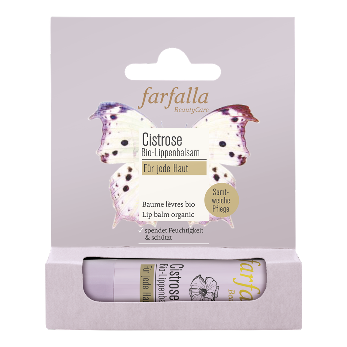 FARFALLA Bio-Lippenbalsam Cistrose 4.6 ml FARFALLA Bio-Lippenbalsam Cistrose 4.6 ml