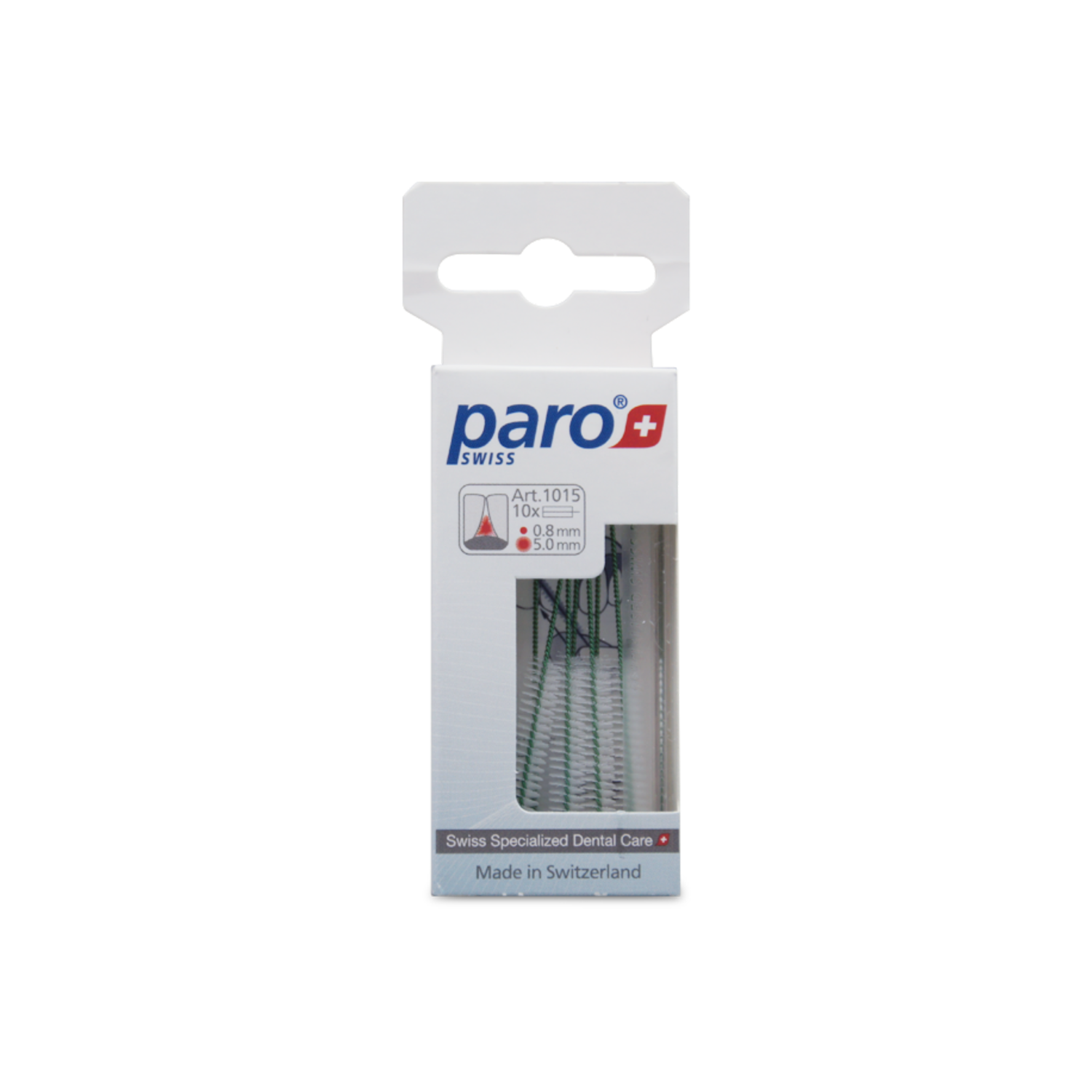 Paro Isola Long 5mm fein grün zylindrisch 10 Stück