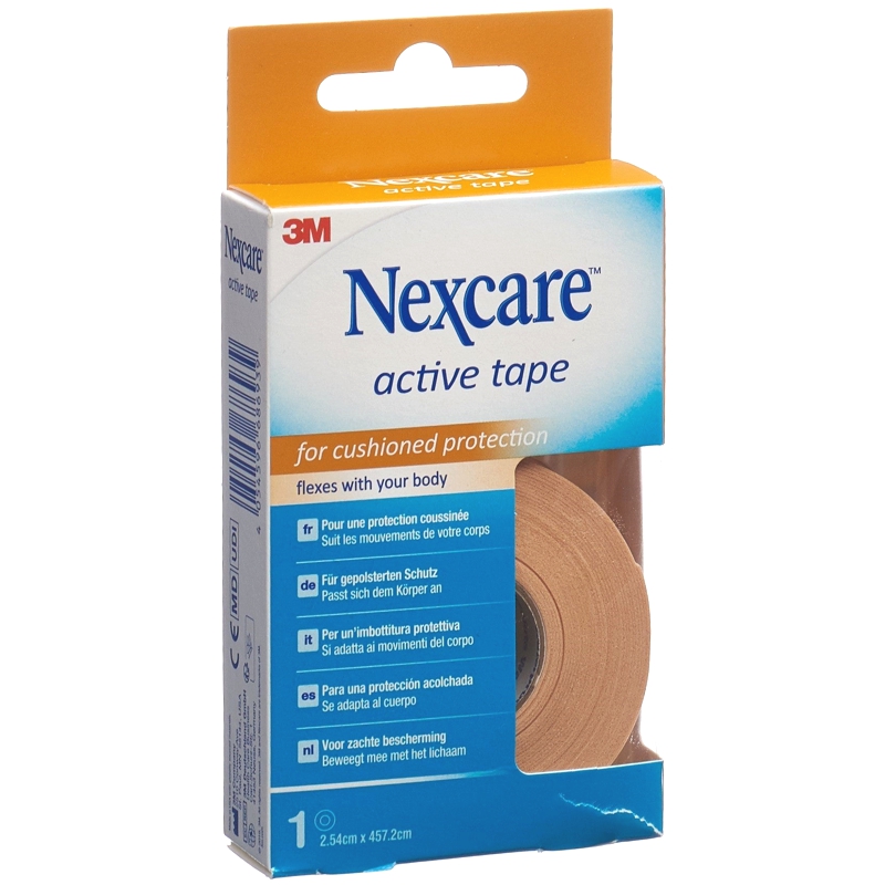 3M NEXCARE Active Tape 2.54cm x 4.572 m Rolle 3M NEXCARE Active Tape 2.54cm x 4.572 m Rolle