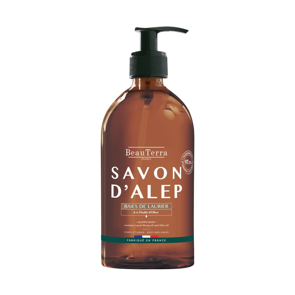 Savon liquide BeauTerra Aleppo Savon liquide BeauTerra Aleppo