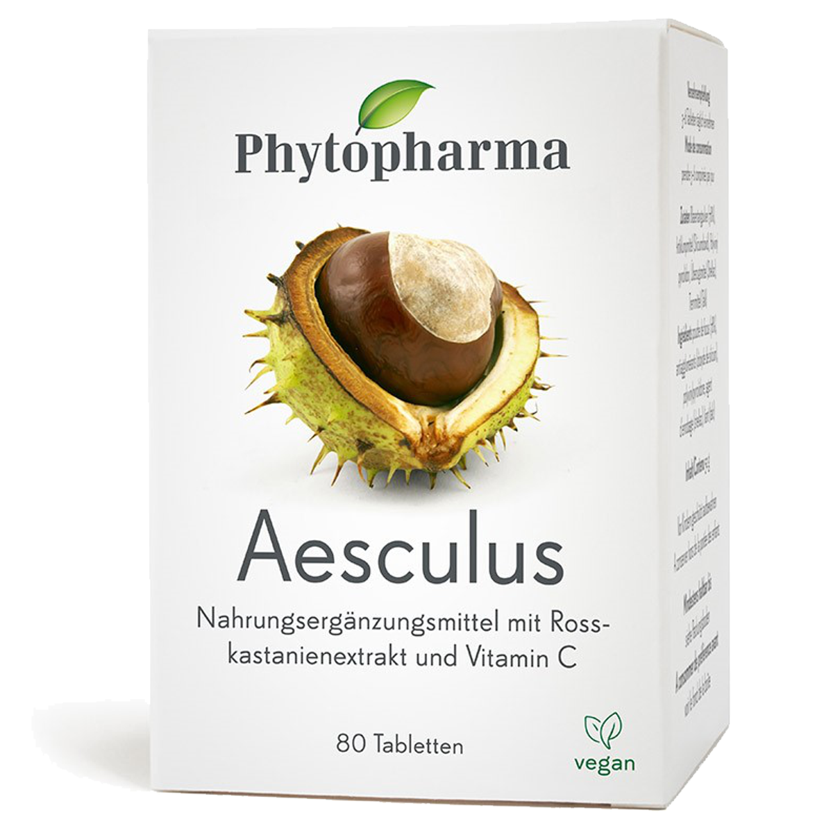 Phytopharma Aesculus Tabletten Dose 80 Stück