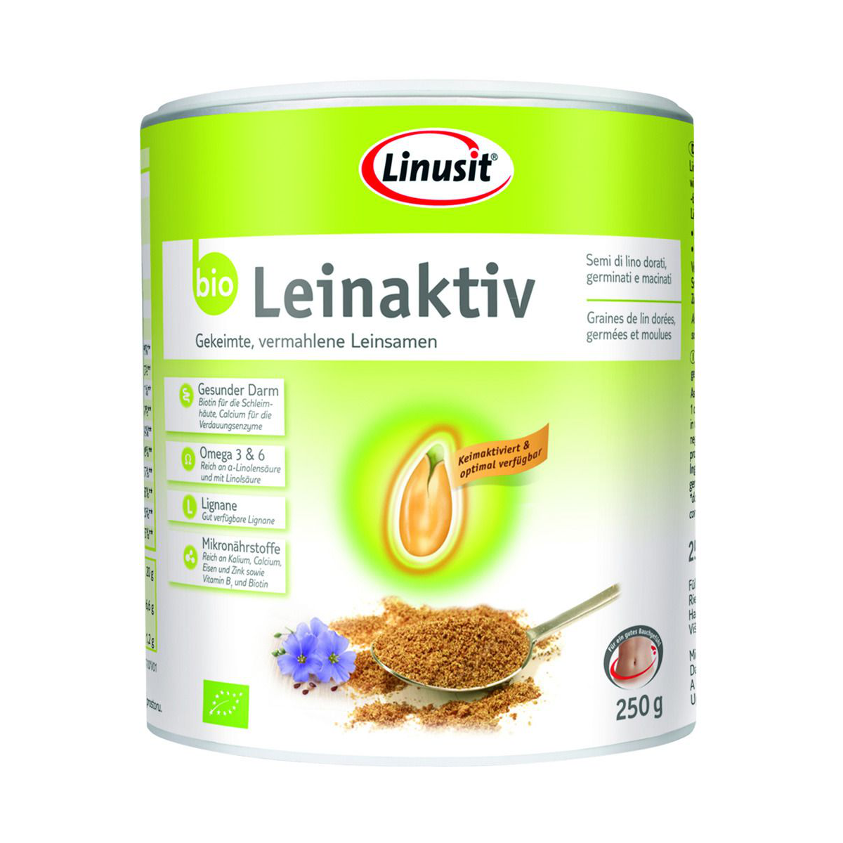 LINUSIT Leinaktiv vermahlene Leinsamen 250 g LINUSIT Leinaktiv vermahlene Leinsamen 250 g