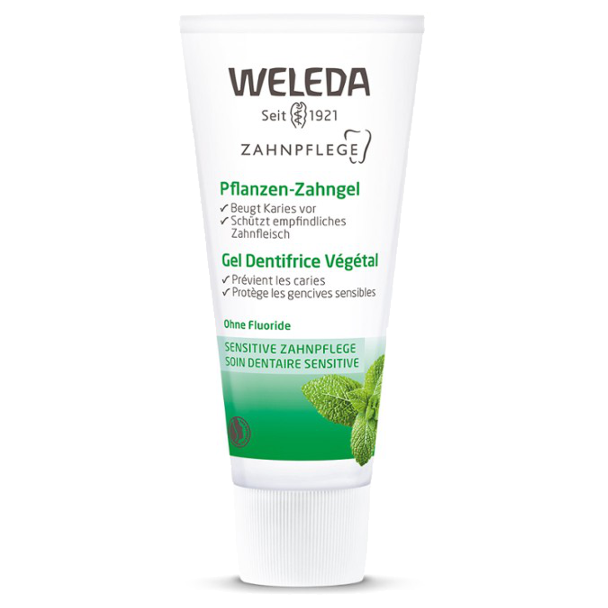 Weleda Pflanzen-Zahngel Tube 75 ml Weleda Pflanzen-Zahngel Tube 75 ml