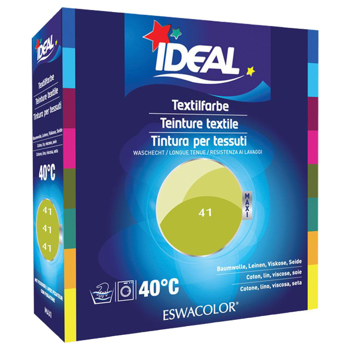 IDEAL MAXI Baumwolle Color No41 anis grün