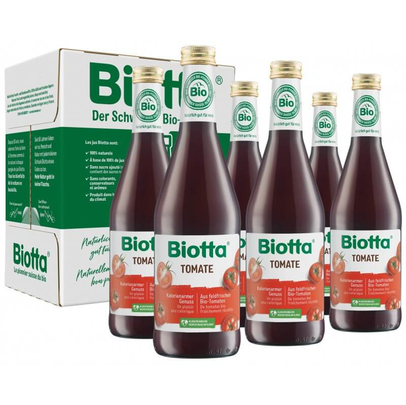 Biotta Tomate Bio 6 fl 5 dl