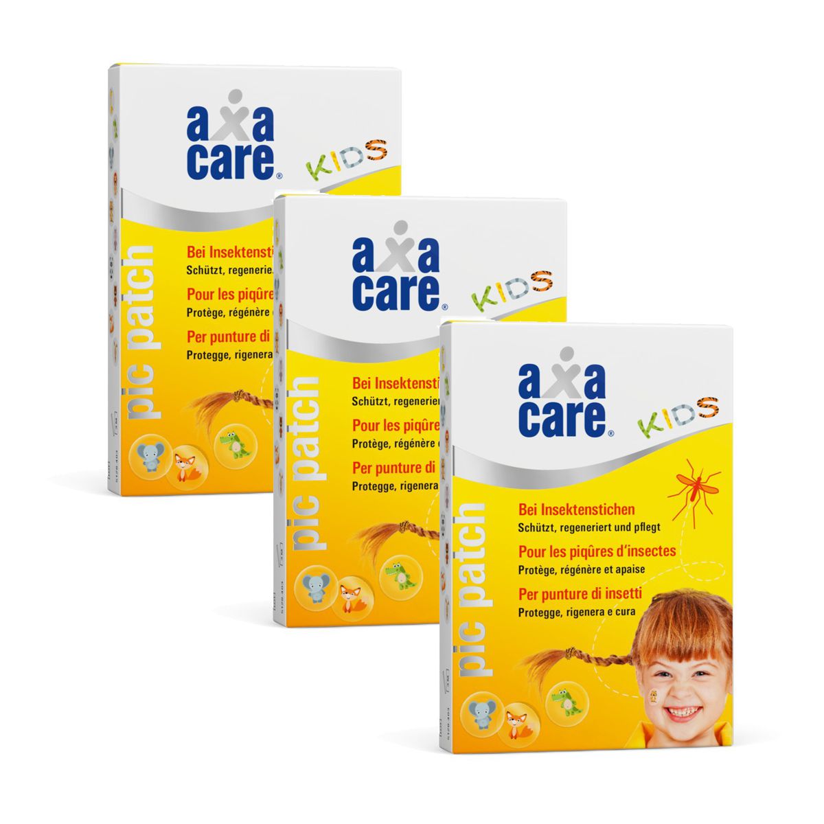 Image of AXACARE Pic Patch Kids 3 x 30 Stück