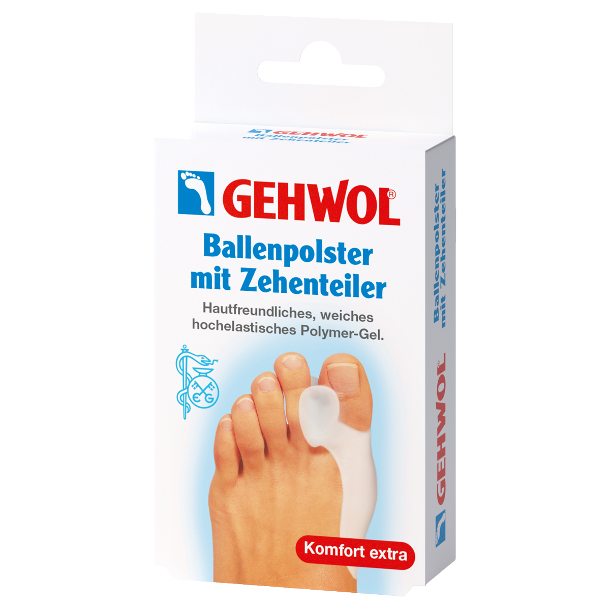 Gehwol Ballenpolster mit Zehteiler Gehwol Ballenpolster mit Zehteiler