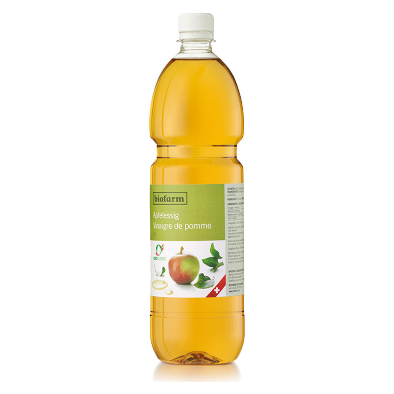 Biofarm Apfelessig Knospe Pet Flasche 1 Liter Biofarm Apfelessig Knospe Pet Flasche 1 Liter