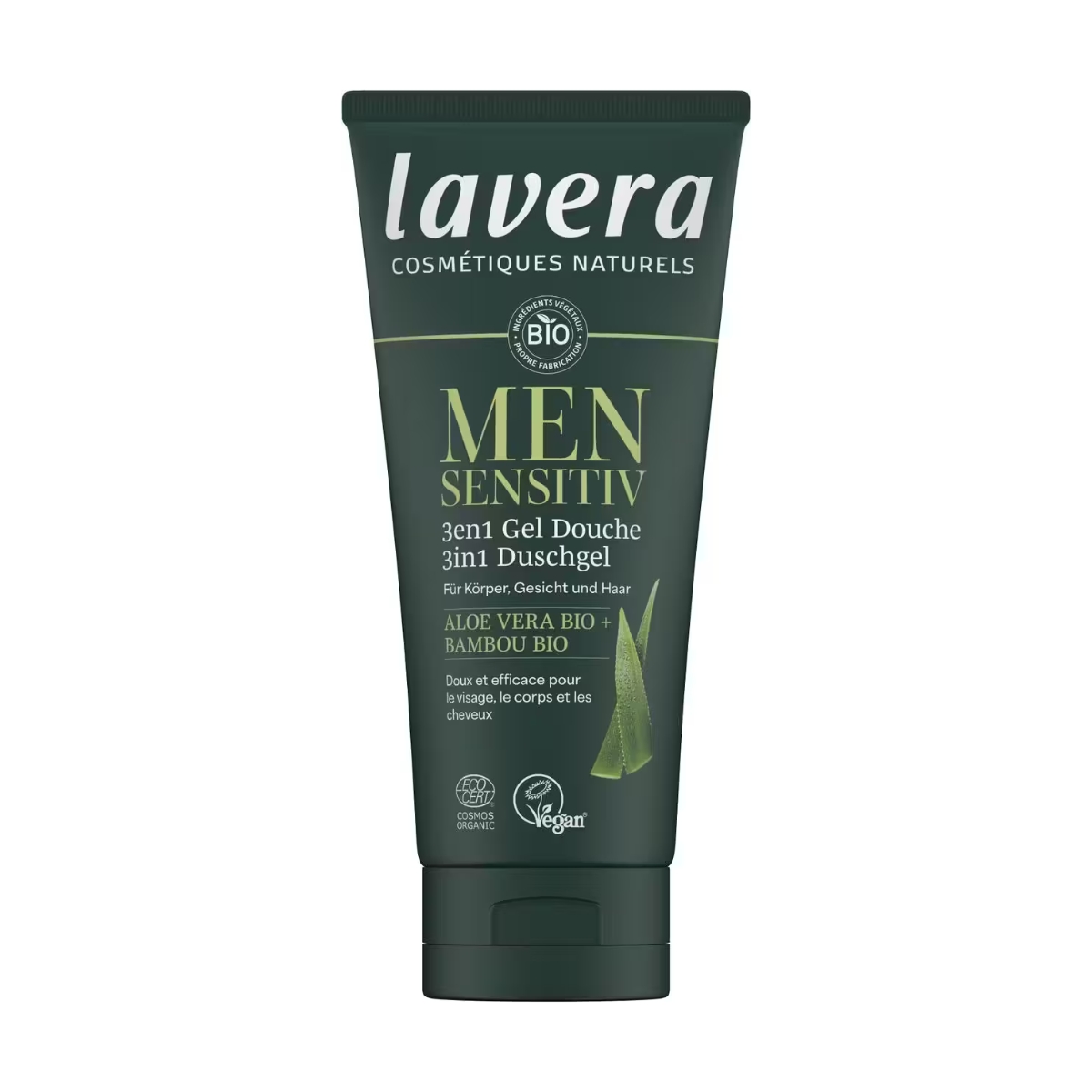 Lavera 3in1 Duschgel Men sensitiv Tube 200 ml